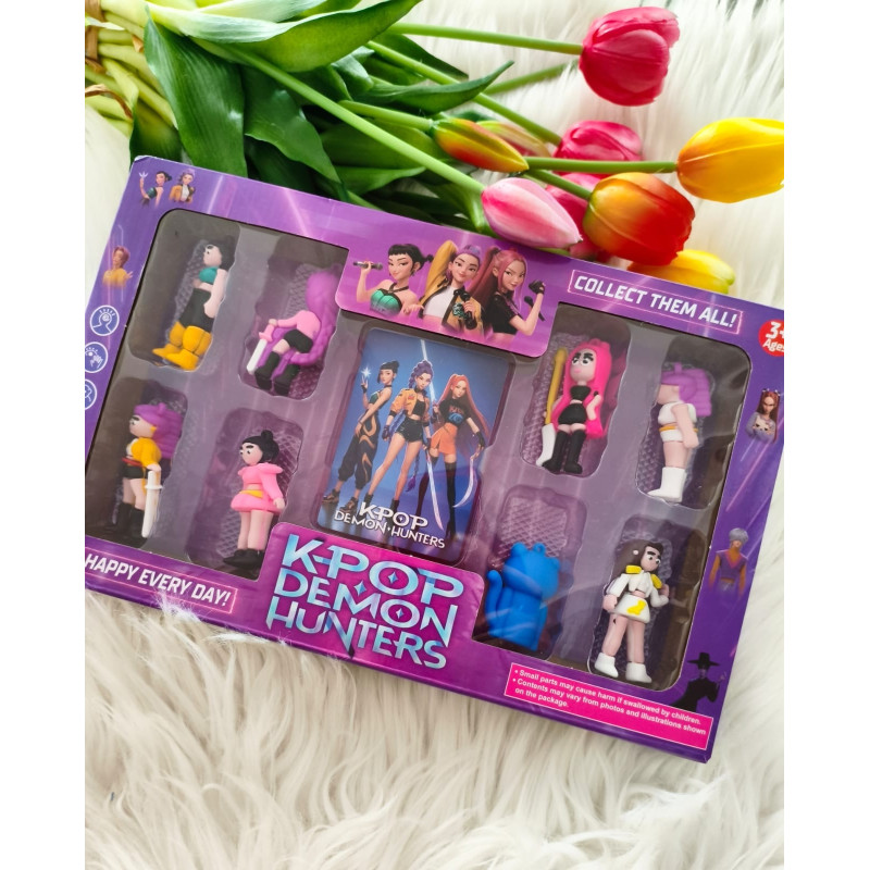 ZESTAW FIGUREK HUNTRIX 8 SZTUK