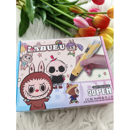 DŁUGOPIS 3D LABUBU PLUS WKŁADY