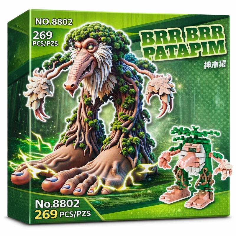 Klocki Brainrot 269 elementów BRR BRR PATAPIM